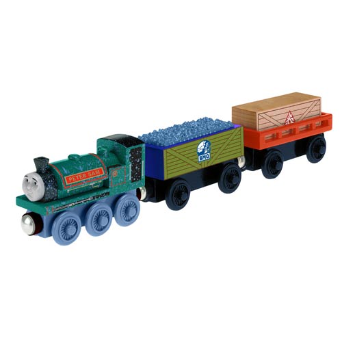 Thomas Wooden Railway Peter Sam's Dynamite Delivery 3-Pack